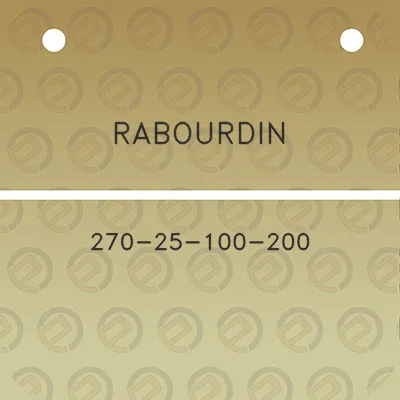 rabourdin-270-25-100-200