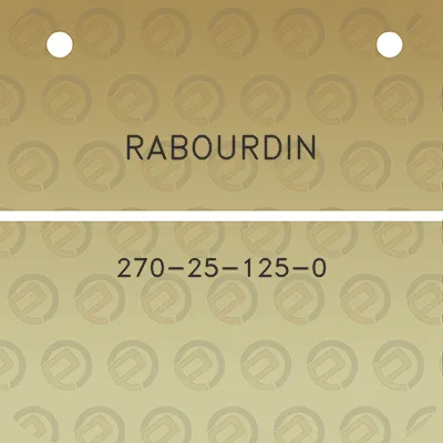 rabourdin-270-25-125-0