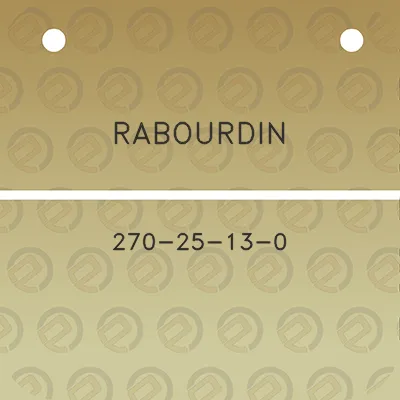 rabourdin-270-25-13-0