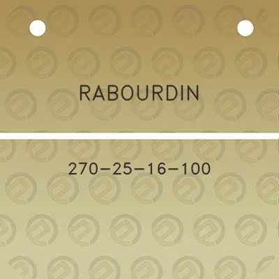 rabourdin-270-25-16-100