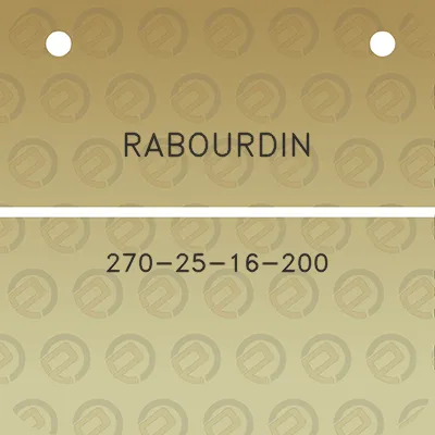 rabourdin-270-25-16-200