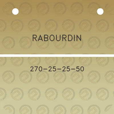 rabourdin-270-25-25-50