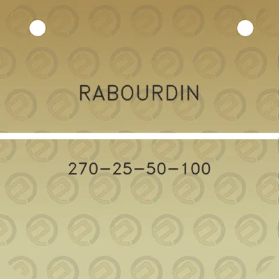 rabourdin-270-25-50-100