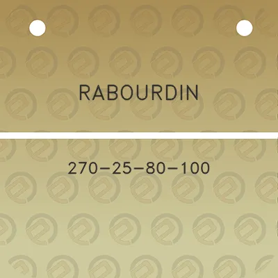 rabourdin-270-25-80-100