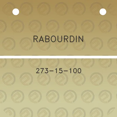 rabourdin-273-15-100