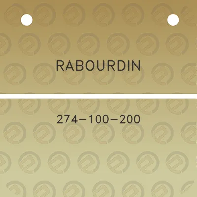 rabourdin-274-100-200