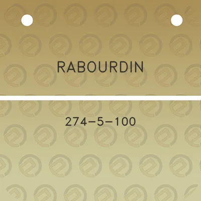 rabourdin-274-5-100