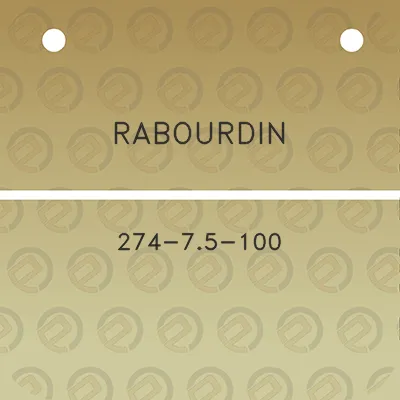 rabourdin-274-75-100