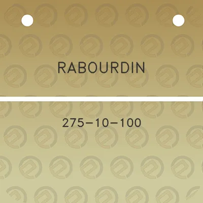 rabourdin-275-10-100