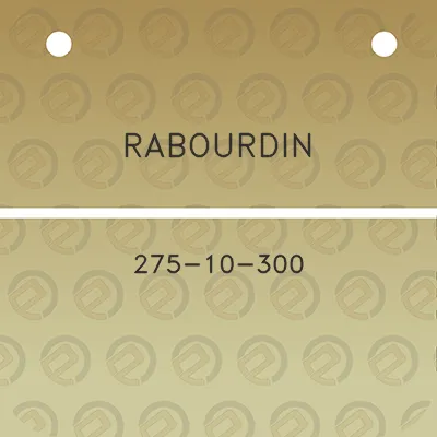 rabourdin-275-10-300