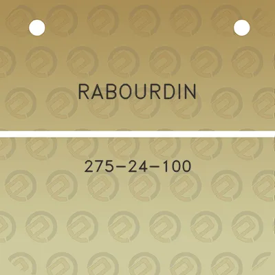 rabourdin-275-24-100