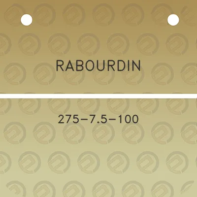 rabourdin-275-75-100