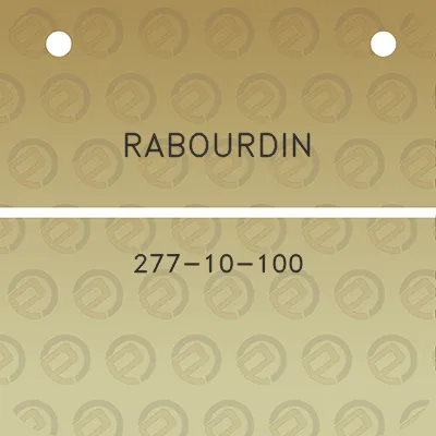 rabourdin-277-10-100