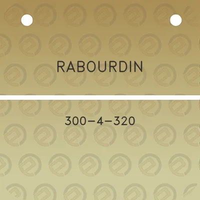 rabourdin-300-4-320