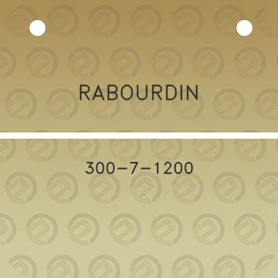 rabourdin-300-7-1200