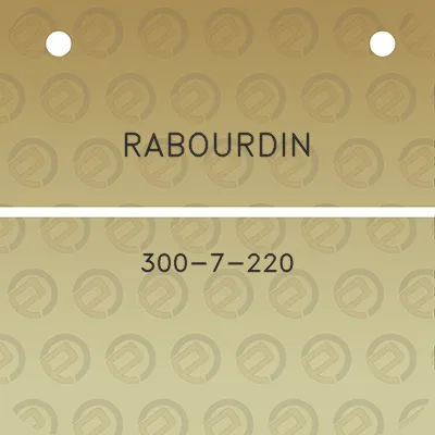 rabourdin-300-7-220