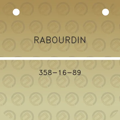 rabourdin-358-16-89