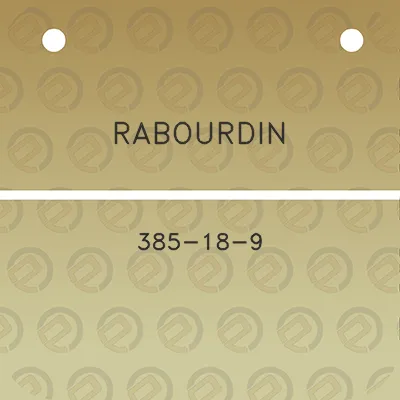 rabourdin-385-18-9