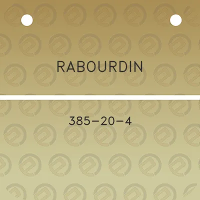 rabourdin-385-20-4