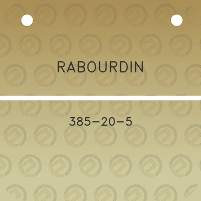 rabourdin-385-20-5