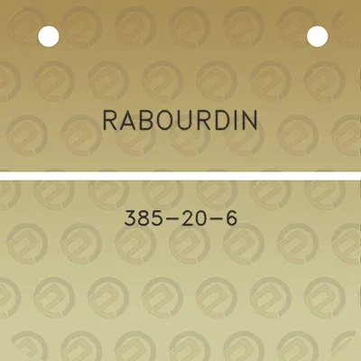 rabourdin-385-20-6