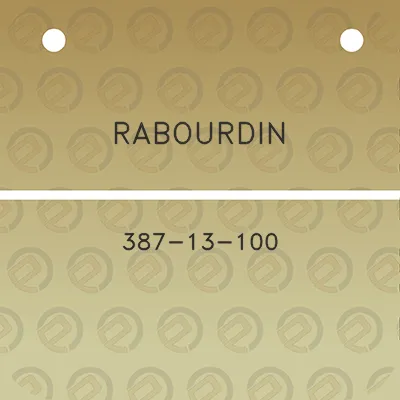 rabourdin-387-13-100