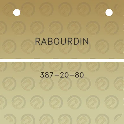 rabourdin-387-20-80