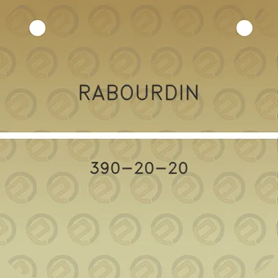 rabourdin-390-20-20