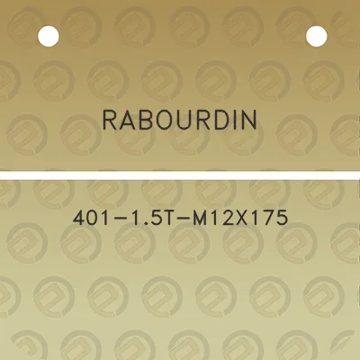 rabourdin-401-15t-m12x175