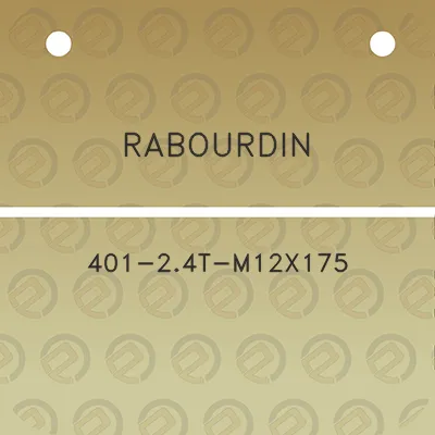 rabourdin-401-24t-m12x175