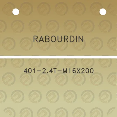 rabourdin-401-24t-m16x200