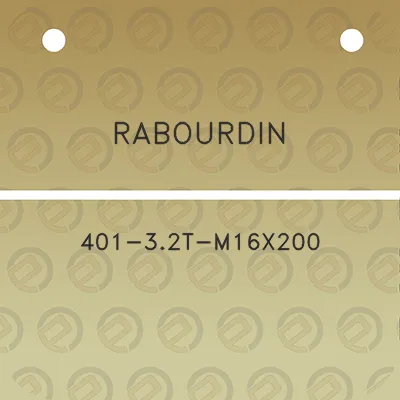 rabourdin-401-32t-m16x200