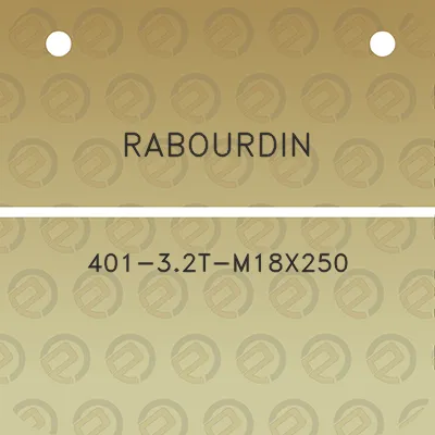 rabourdin-401-32t-m18x250