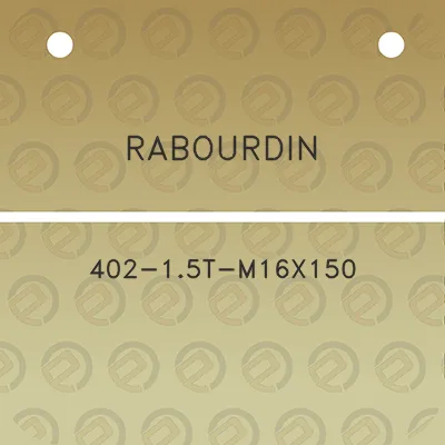 rabourdin-402-15t-m16x150