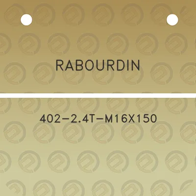 rabourdin-402-24t-m16x150