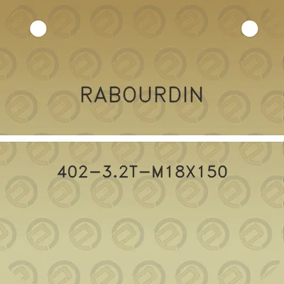 rabourdin-402-32t-m18x150