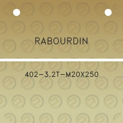 rabourdin-402-32t-m20x250