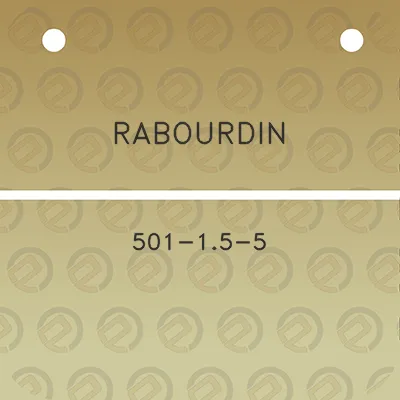 rabourdin-501-15-5