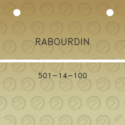 rabourdin-501-14-100