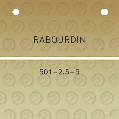 rabourdin-501-25-5