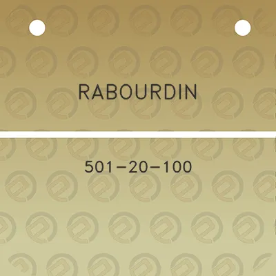 rabourdin-501-20-100