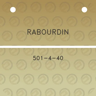 rabourdin-501-4-40