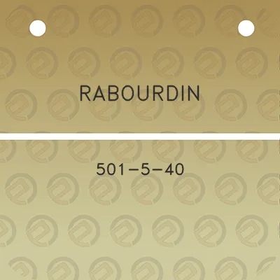 rabourdin-501-5-40