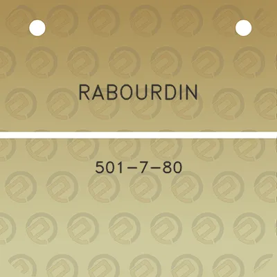 rabourdin-501-7-80