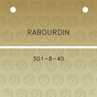 rabourdin-501-8-40