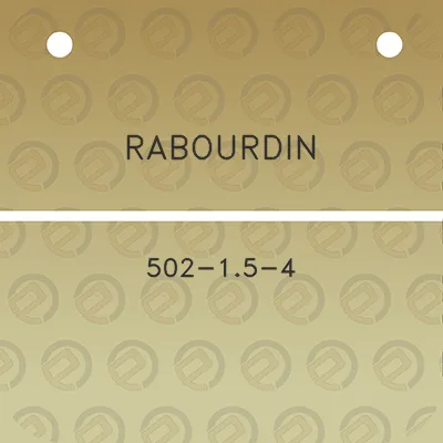 rabourdin-502-15-4