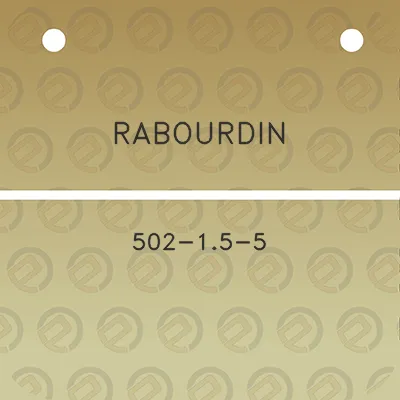 rabourdin-502-15-5