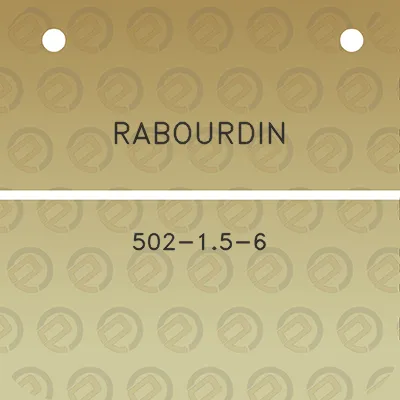 rabourdin-502-15-6