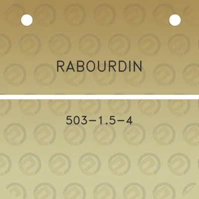 rabourdin-503-15-4