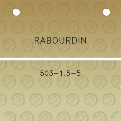 rabourdin-503-15-5